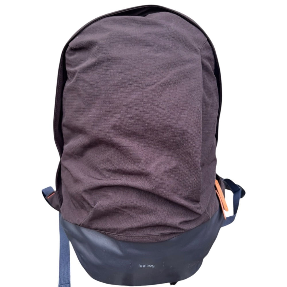 Bellroy Black and Brown Minimalist Backpack